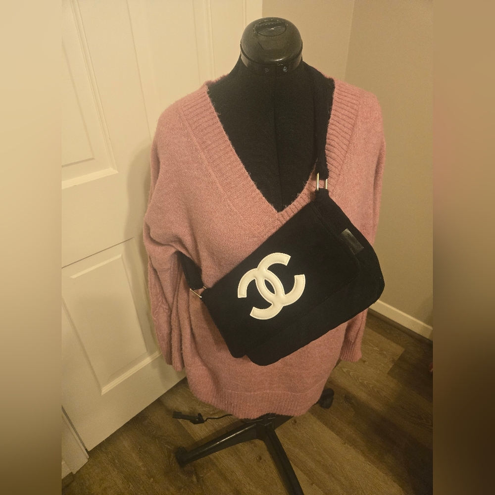 Black and White Crossbody Bag (GWP) Promotional